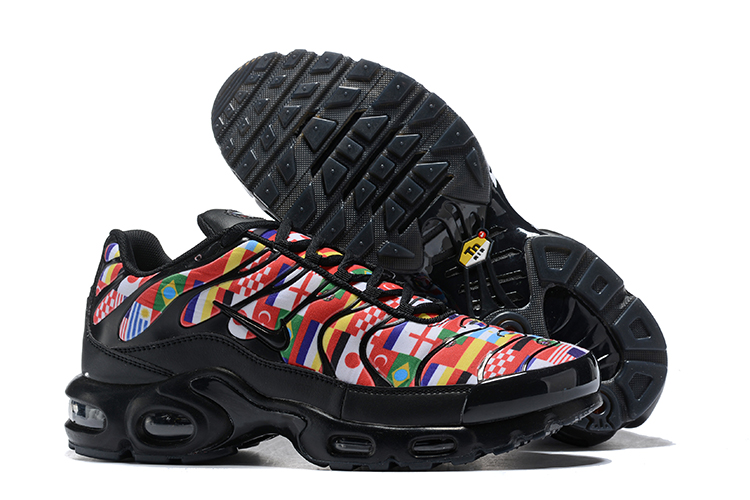 Nike Air Max TN World Cup Black Colorful Shoes - Click Image to Close